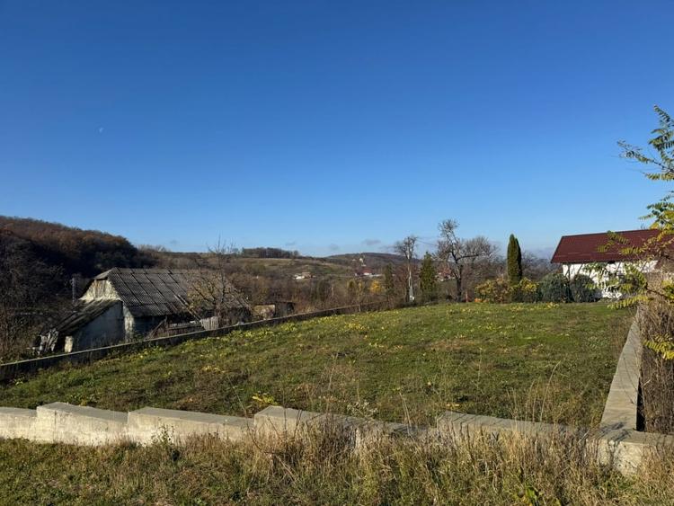 Vanzare  1400mp teren imprejmuit 2 loturi pt casa Adancata - sub padure - 7