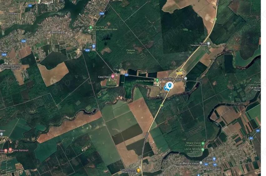 Teren intravilan 6700 mp (2200 mp si 4500 mp) cu deschidere la autostrada A3! - 4