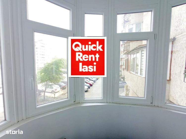 Pacurari Petrom Apartament 1Camera Cu Central Si Balcon De Inchiriat - 6