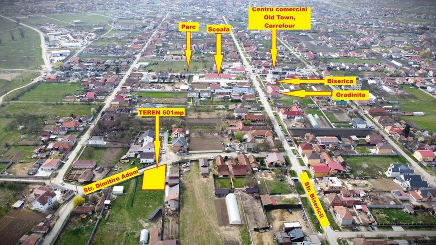 601mp - Teren Mosnita Veche - toate utilitatile - 63.000Euro - 2