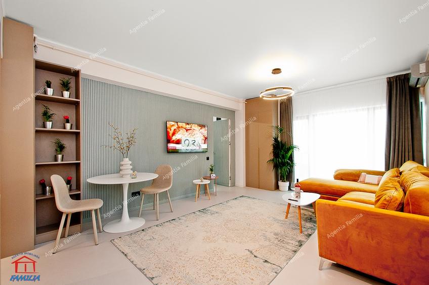 3-room River view apartment for rent Galati, Faleza, Riviera building - 1