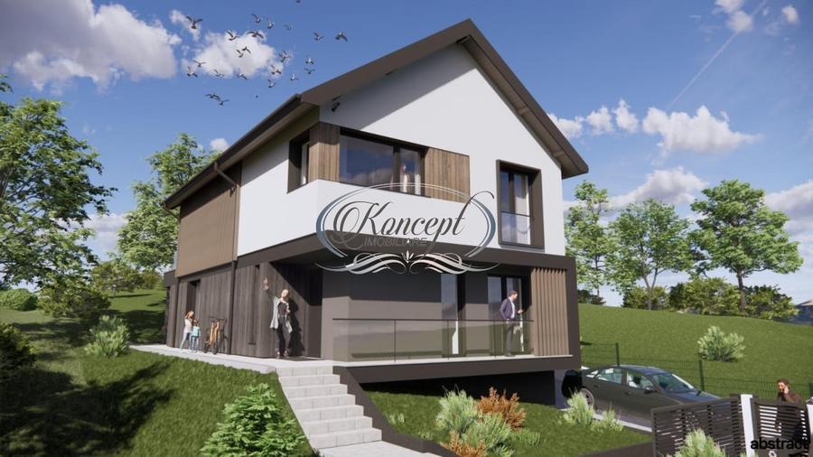 Casa moderna cu pod inalt si terasa generoasa pe Ady Endre - 3