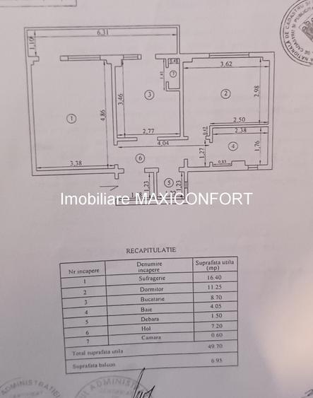 Vanzare 2 camere-Imobiliare MAXICONFORT - 10