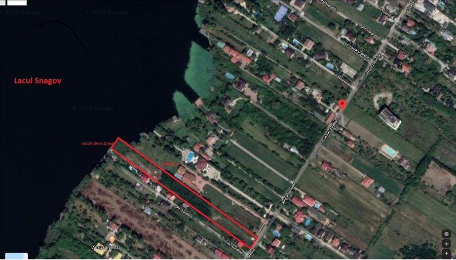 Teren Construcții intravilan de 9000 mp, în Snagov