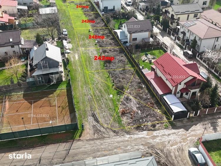 Teren de vanzare intre case comuna Berceni IF aproape de sosea - 3