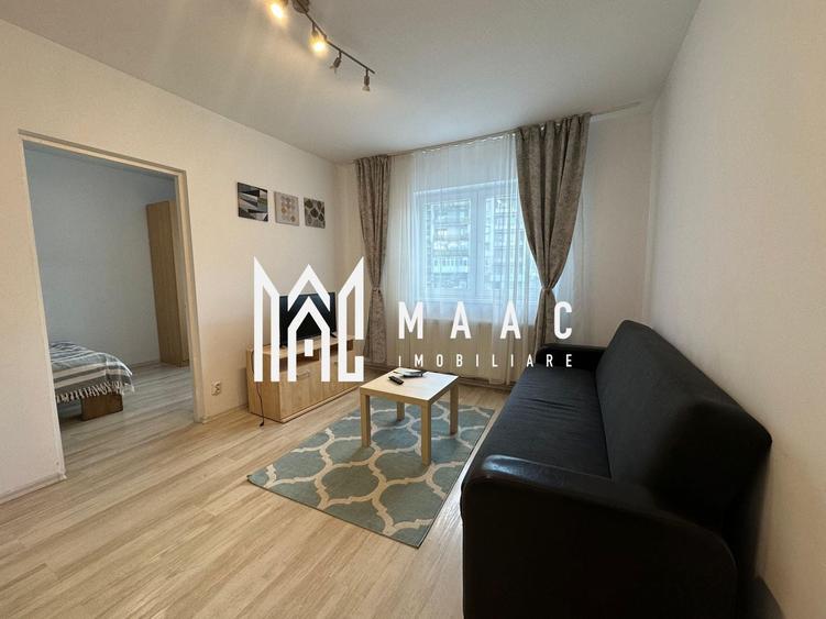 Apartament cu 2 camere nedecomandat, mobilat în Mihai Viteazul