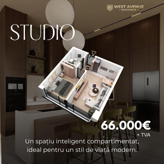 Studio Modern într-un Ansamblu Exclusivist – West Avenue Residence - 7