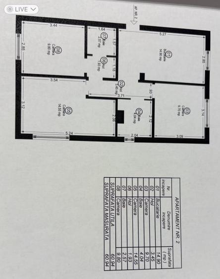 Apartatament 3 camere - zona Lipovei - direct de la proprietar - 5