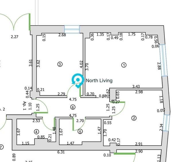 Spatiu comercial premium de inchiriat- Zona Victoriei, sector 1 - 3