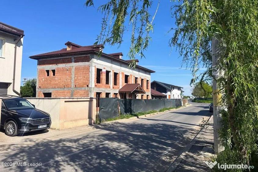 Domnesti - cladire 319 mp util, 2x garaj, ideal comercial - 1