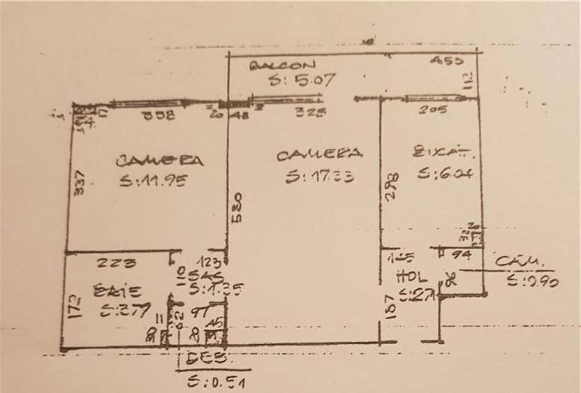Apartament cu 2 camere confort I, in zona Tecuci - 1