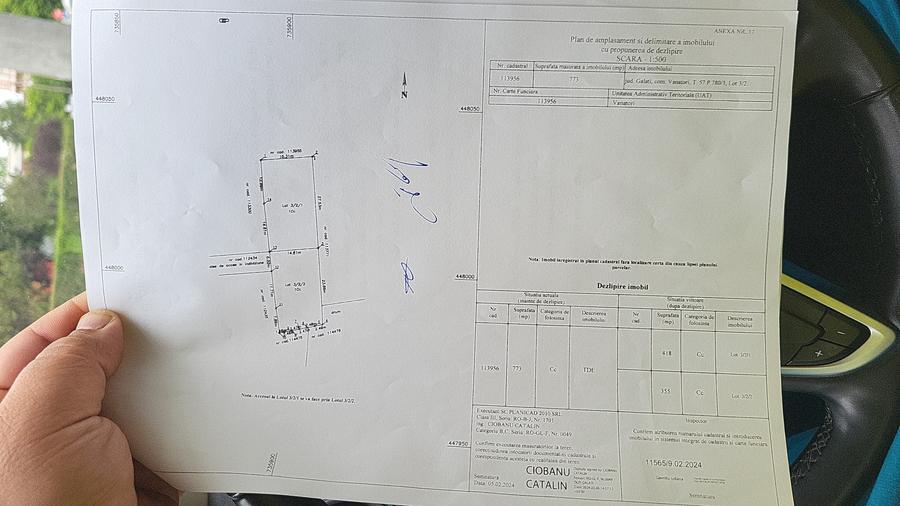 Teren vanzare sat Costi, comuna Vanatori, judet Galati - 3