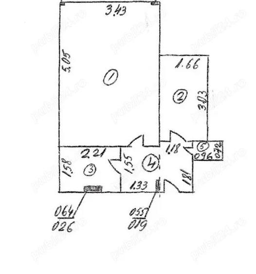 Garsoniera de inchiriat zona Tineretului - str. Piscului - 4
