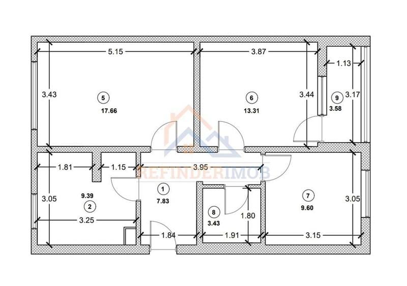Apartament de vanzare cu 3 camere, zona Titan - 6