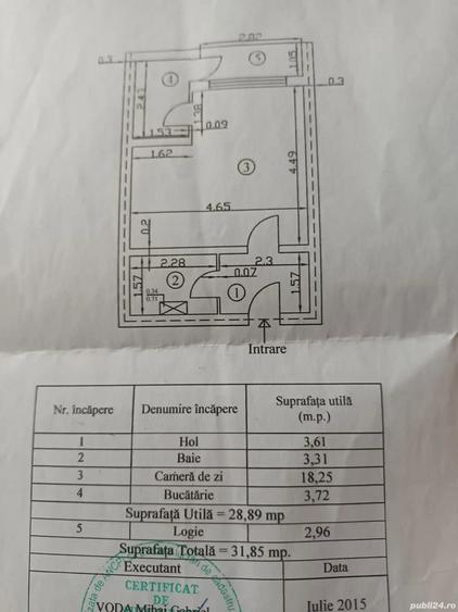 Garsoniera Grigore Ureche - 1