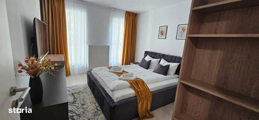 Apartament cu 2 camere modern, parcare, de inchiriat Qualis 2 Coresi - 2