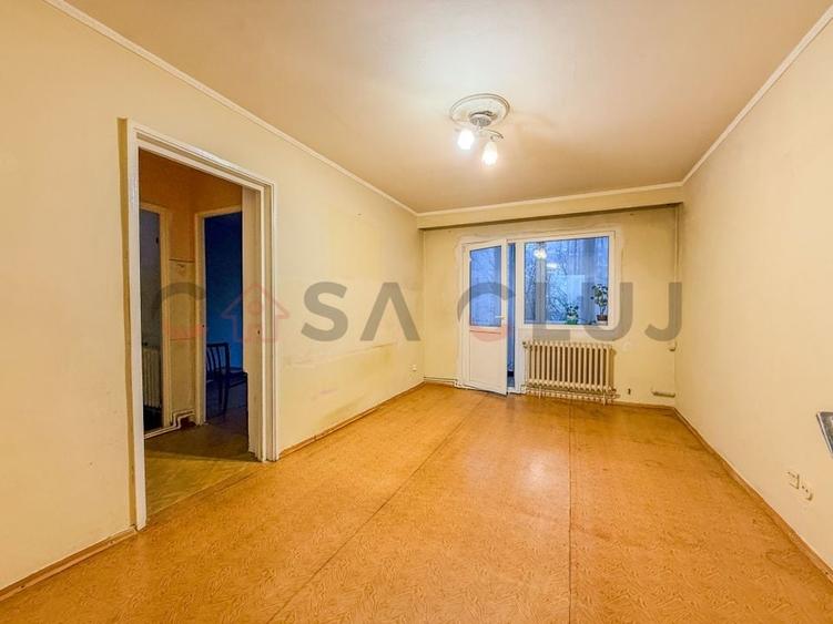 2 camere, Etaj intermediar, Grigorescu zona Profi - 1