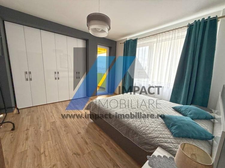 2 camere LUX, mobilat si utilat, bloc 2020, centrala termica, 70mp, loc parcare - 2