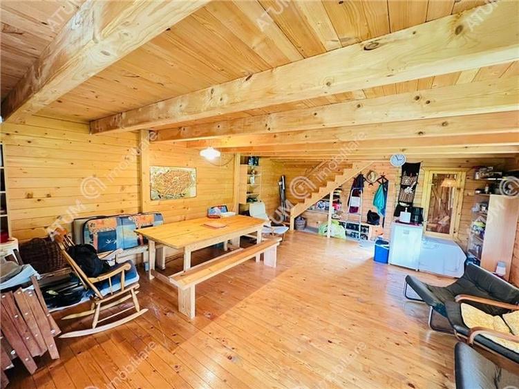 Cabana individuala cu 1226 mp teren zona Fantanele langa Sibiu - 5