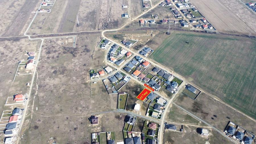 Teren Construcții intravilan de 617 mp, în Moșnița Nouă