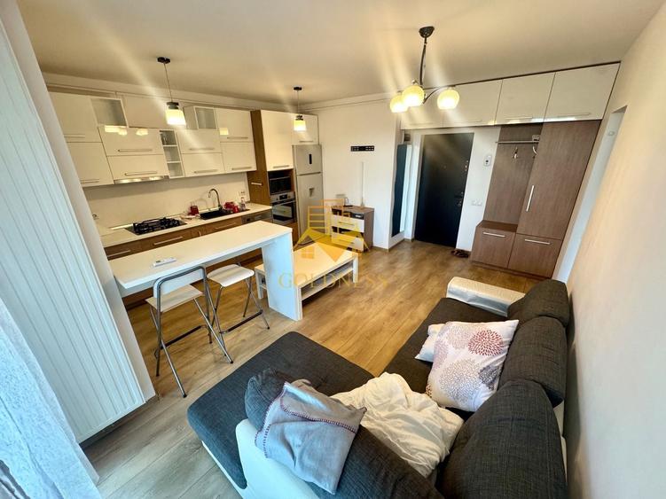 Apartament cu 2 camere semidecomandat, mobilat în Ultracentral
