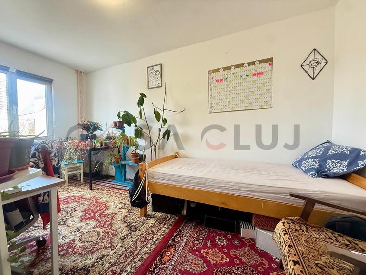 Apartament cu 4 camere semidecomandat, mobilat în Mănăștur