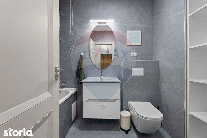 Apartament cu 2 camere, mobilat în Central