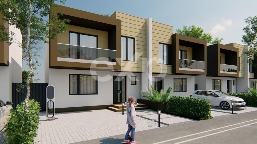 Duplex cu 4 camere cu Canalizare în Trivale