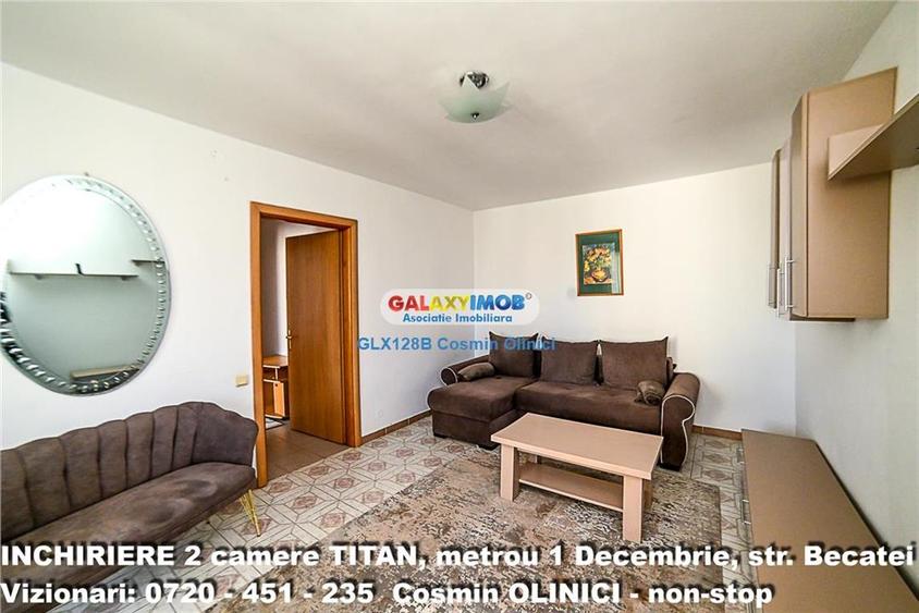 Apartament cu 2 camere decomandat, mobilat în 1 Decembrie 1918