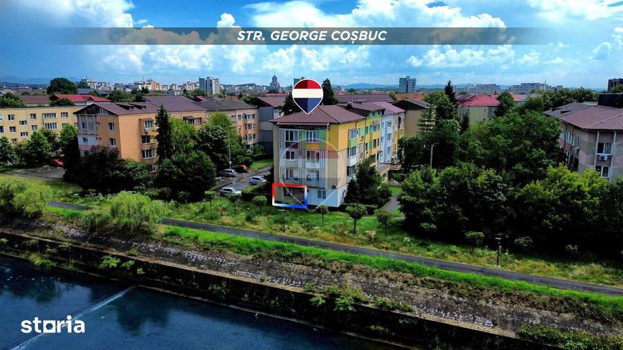 Apartament cu 2 camere decomandat în Republicii