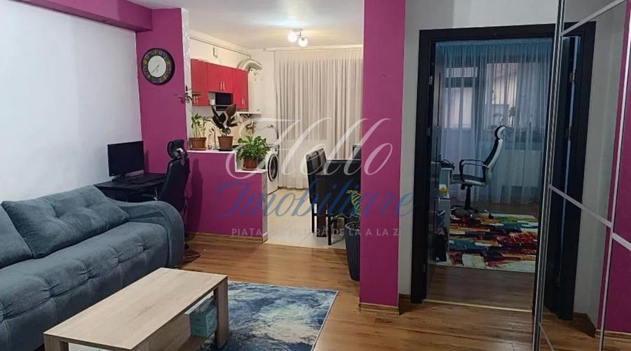 Apartament cu 2 camere semidecomandat, mobilat în Florești