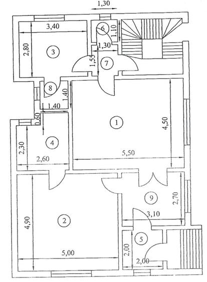 Ap. 2 camere mobilat în vilă P+1, intrare exclusivă ! - 9