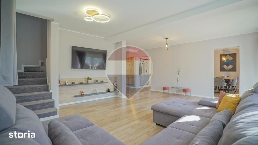 Casă cu 4 camere cu Teren 400 Mp în Tărlungeni
