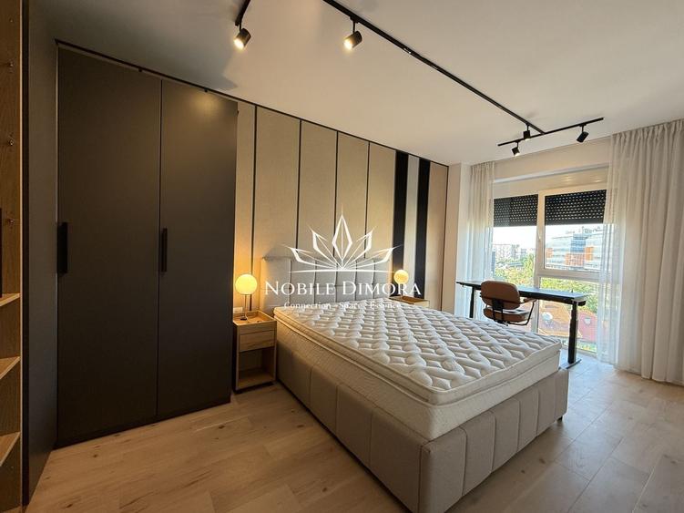 Apartament cu 2 camere semidecomandat, mobilat în Central