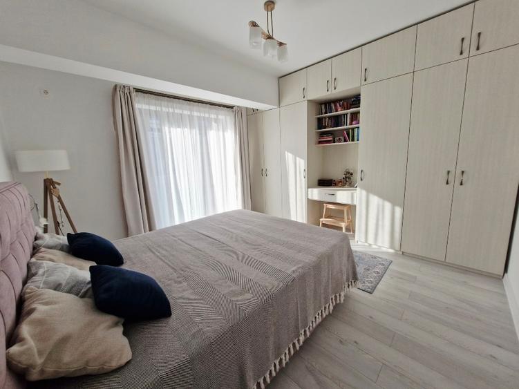 Apartament cu 2 camere decomandat, mobilat în Tunari