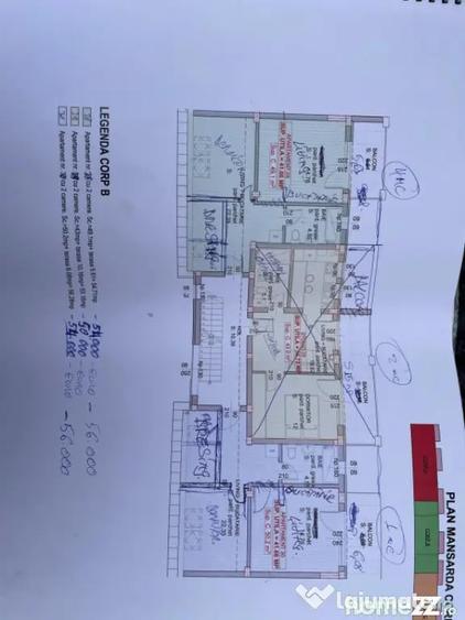 Apartament cu 2 camere decomandat în Gării