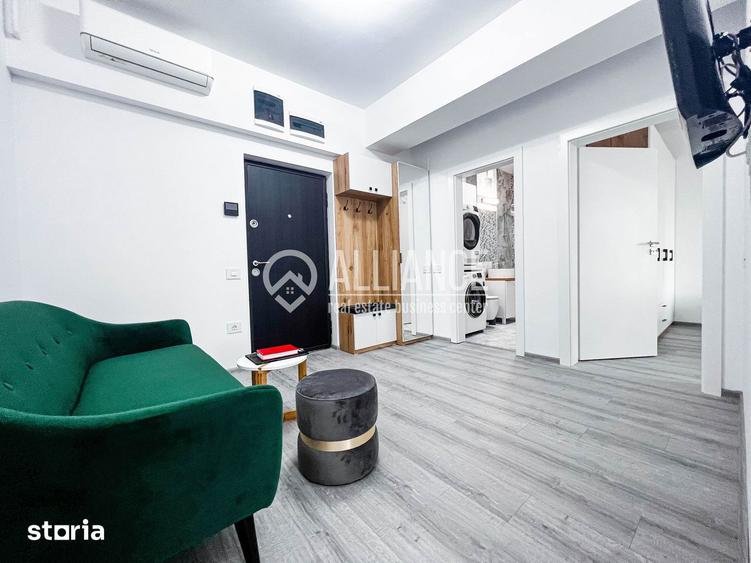 Apartament cu 3 camere, mobilat în City Park Mall