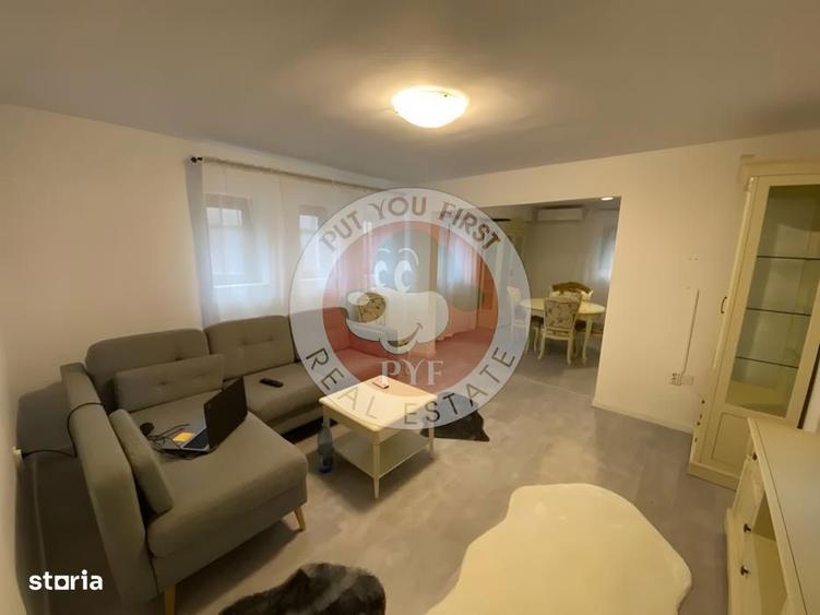 Apartament cu 2 camere decomandat, mobilat în Dorobanți