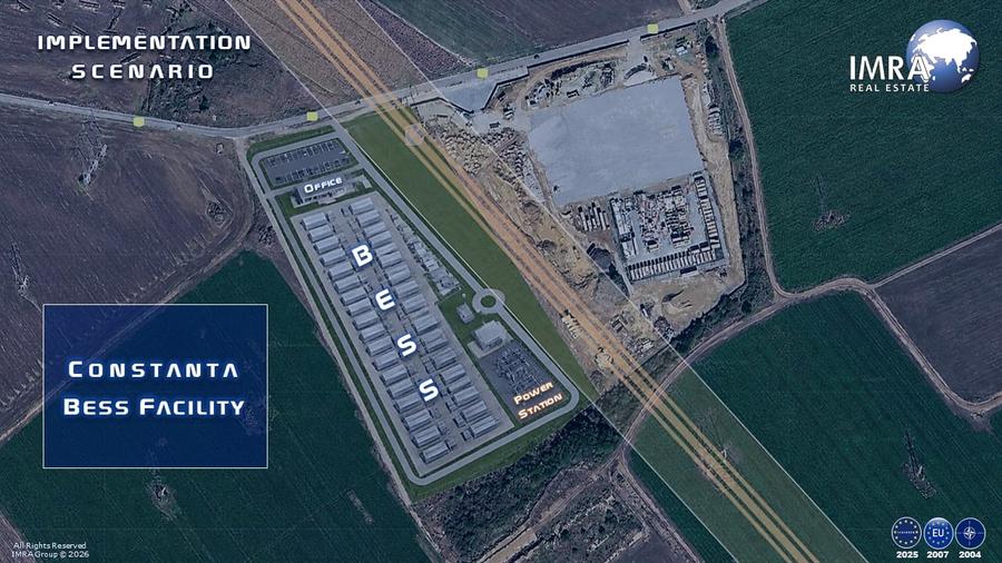 Teren Construcții intravilan de 44700 mp, în Exterior Vest