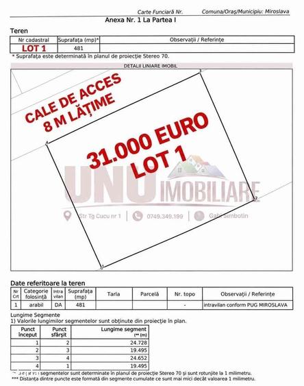 Spațiu comercial, în Miroslava