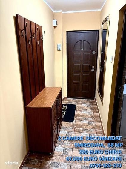 Apartament cu 2 camere decomandat în Central
