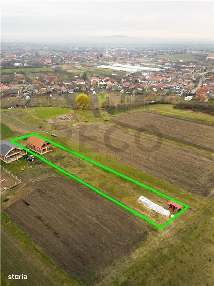 Casă cu 4 camere cu Teren 752 Mp în Oșorhei