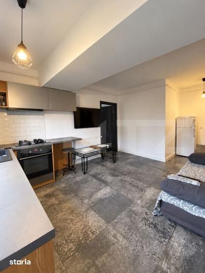 Apartament cu 2 camere semidecomandat în Central