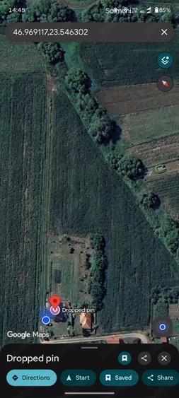 Teren de 1523 mp, în Vultureni