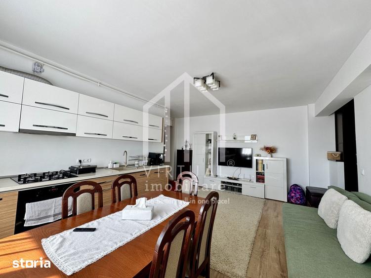 Apartament cu 3 camere, mobilat în Turnișor