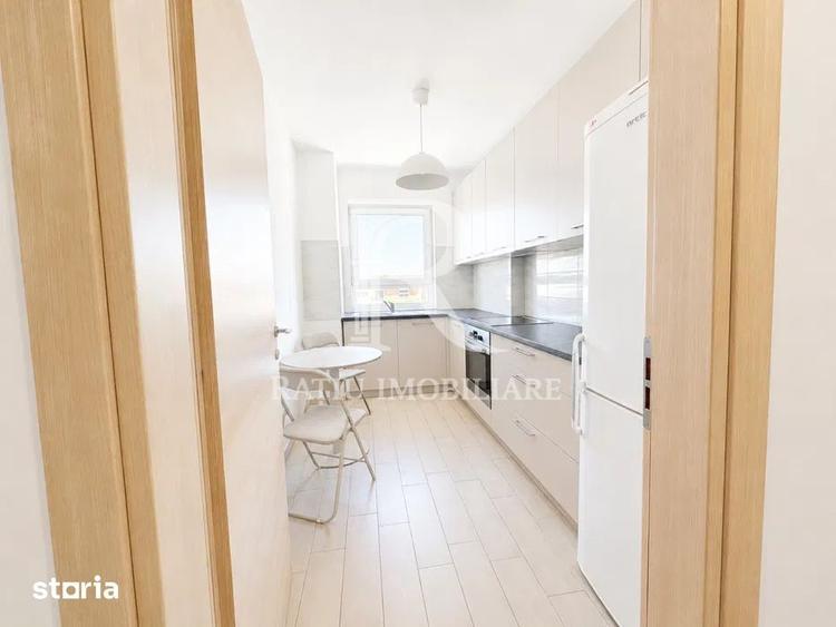 Apartament cu 2 camere decomandat, mobilat în Nufărul