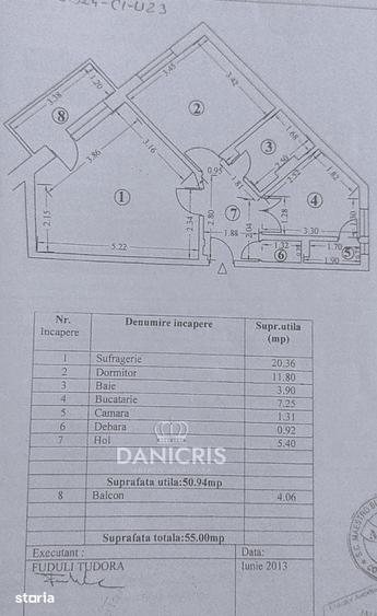 Apartament cu 2 camere decomandat în Inel I