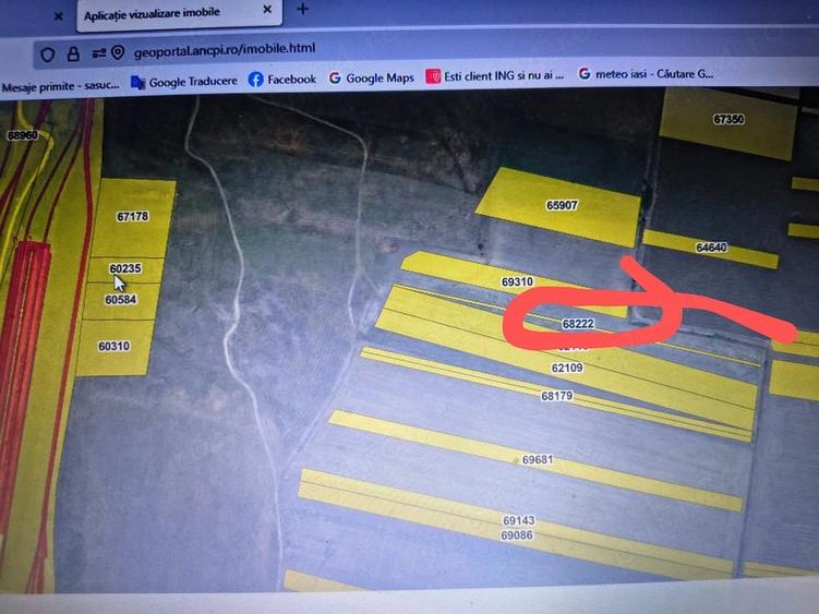 Teren de 4 mp, în Central