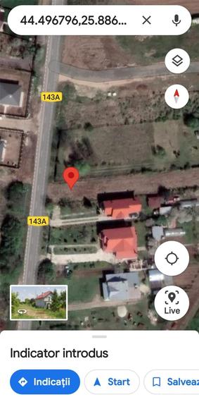 Teren de 1250 mp, în Săbăreni