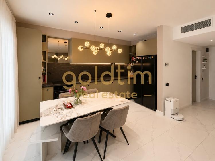Apartament cu 3 camere semidecomandat, mobilat în Pipera